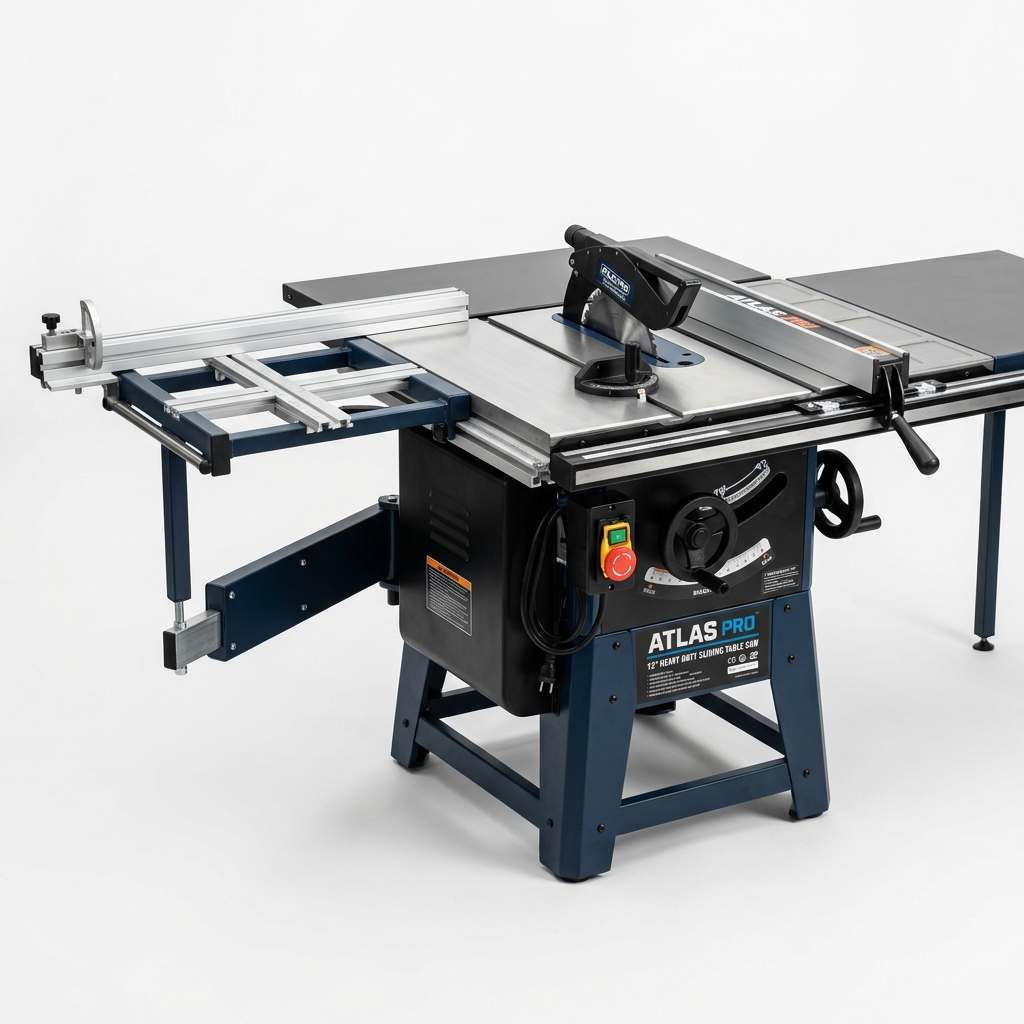Bosch Professional GTS 10 XC bordssåg med integrerat skjutbord och bordsbreddare