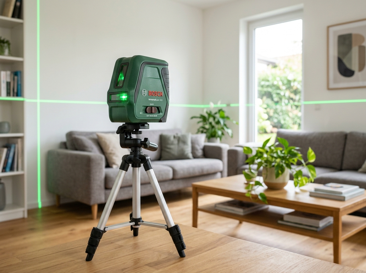 Bosch UniversalLevel 360 grön korslaser