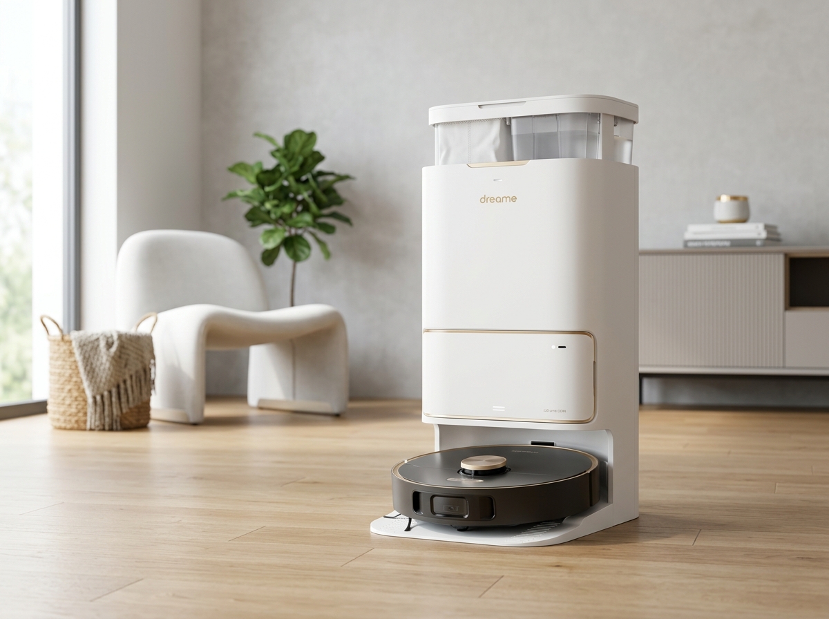 Dreame L20 Ultra Complete robotdammsugare med roterande moppar