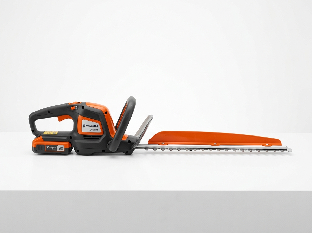 Husqvarna Aspire H50-P4A ultralätt batterihäcksax med lövfösare