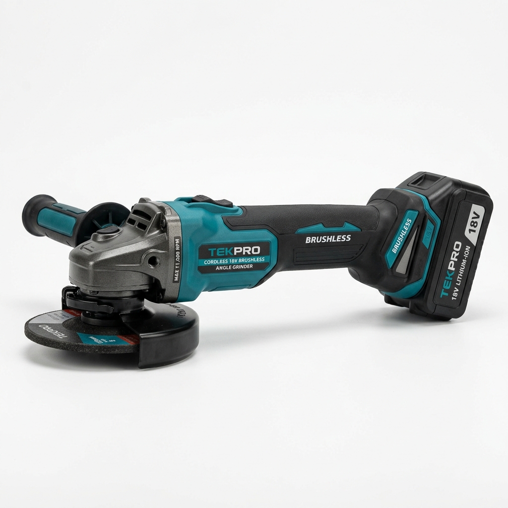 Makita DGA504Z 18V LXT kolborstfri vinkelslip med ADT och AFT
