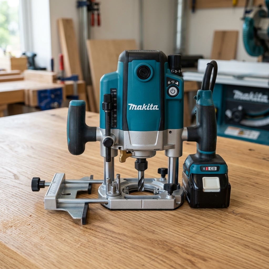 Makita DRT50 / RT0702 Kantfräs & Handöverfräs
