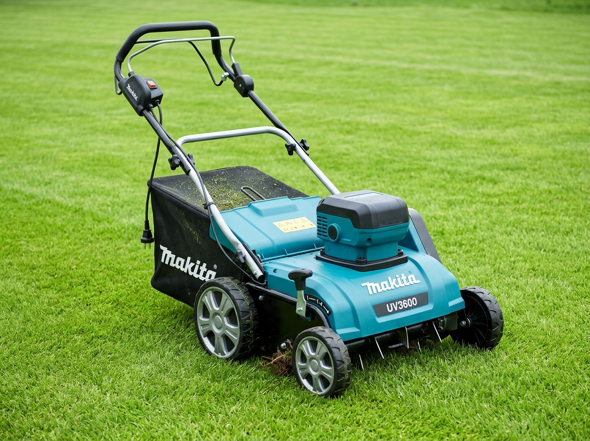 Makita UV3600 elektrisk vertikalskärare 1800W med 36cm arbetsbredd