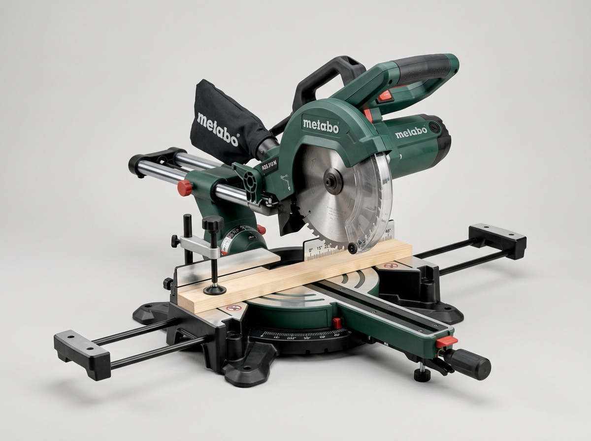 Metabo KGS 216 M kap- och gersåg prisvärd för hemmafixare