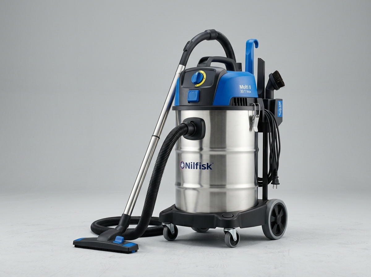 Nilfisk Multi II 30 T Inox våt- och torrdammsugare