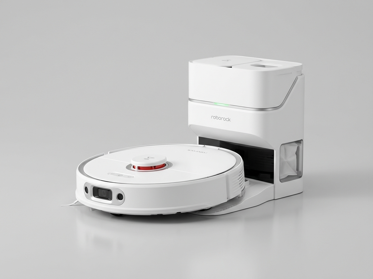 Roborock Q8 Max+ robotdammsugare med självtömmande docka