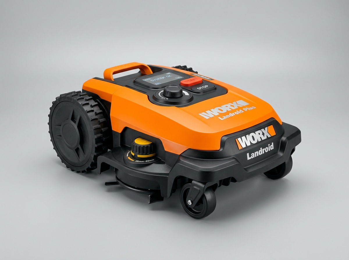 Worx Landroid Plus WR165E robotgräsklippare med Cut to Edge