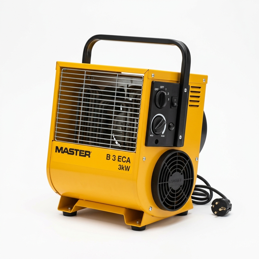 Master B 3 ECA 3kW portabel elektrisk byggfläkt