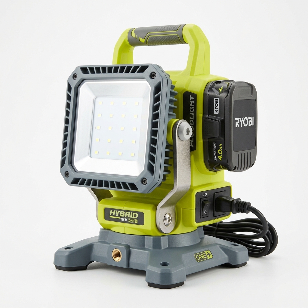 Ryobi ONE+ R18ALH hybrid arbetslampa